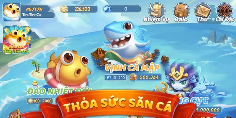 Nét đặc trưng tạo nên điểm nhấn của game bắn cá tiểu tiên