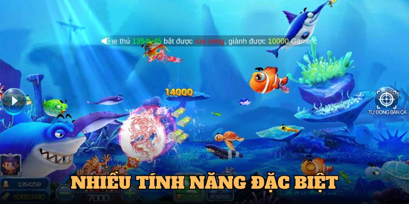 Nhiều tính năng đặc biệt được tích hợp 